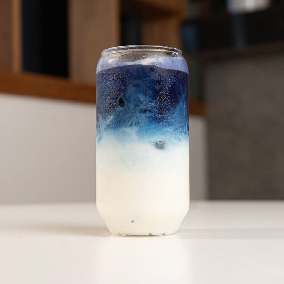 HEALTHY KASA _Blue Matcha Latte