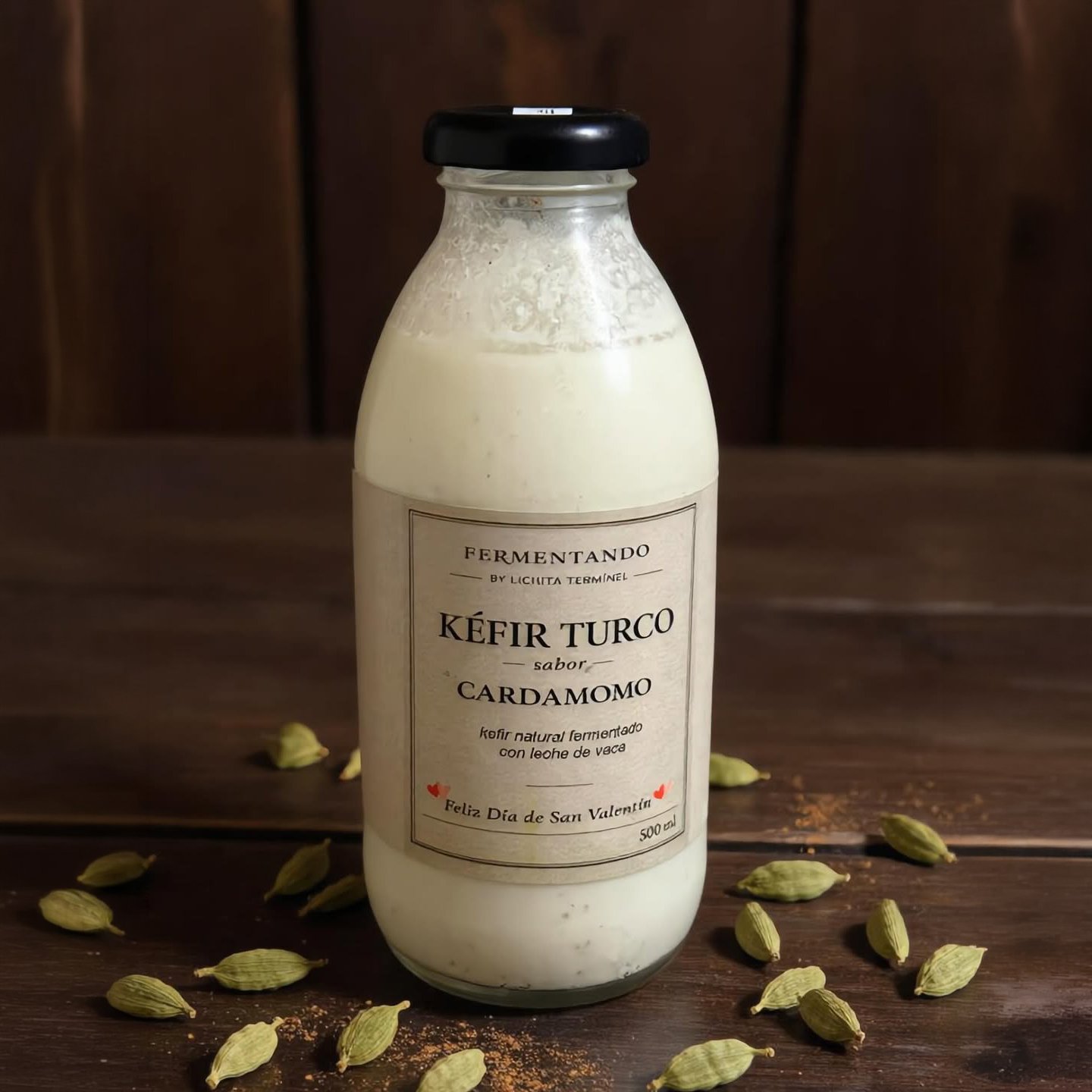 Kefir Sabor Cardamomo En bebida El Kefir a sido preparado durante siglos en las montañas del Cáu